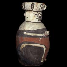 Exceptional hominoid vase